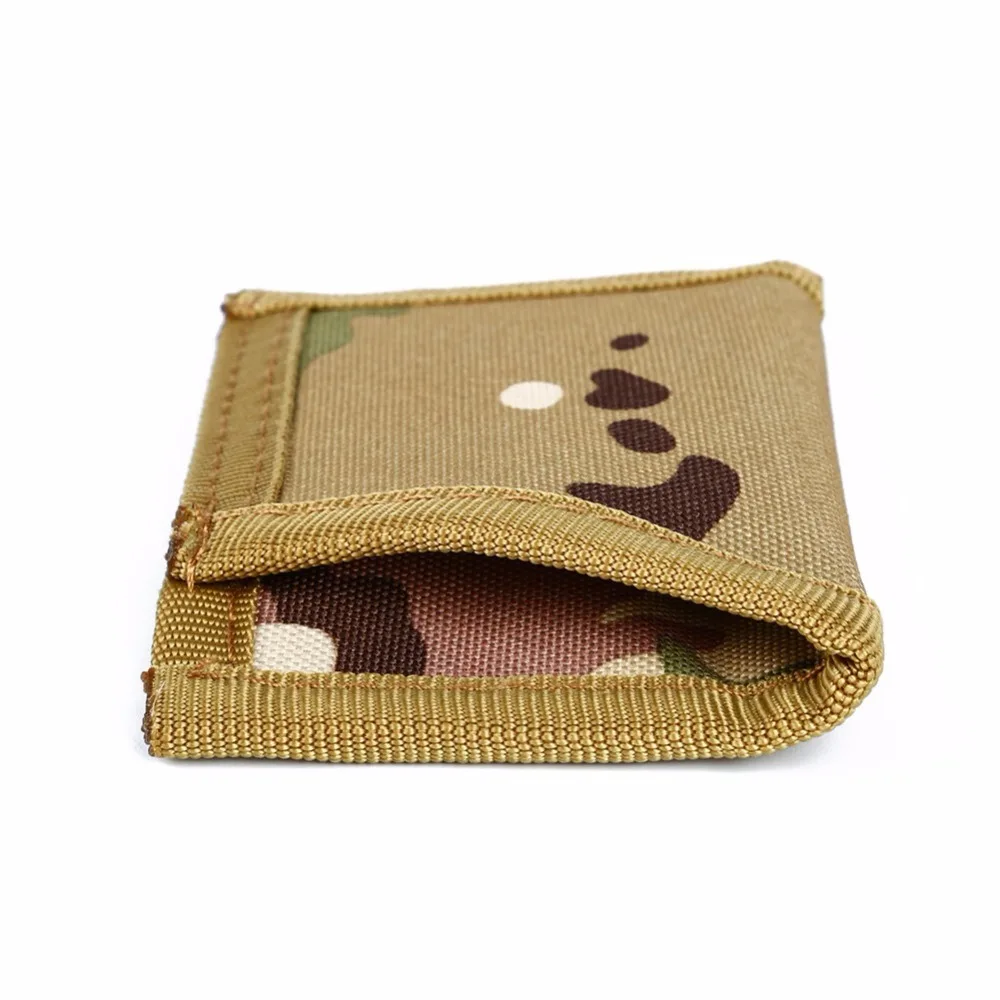 Outdoor Tactical Portable Personality Nylon Pocket Wallet EDC Card Change Storage Bag Document Hunting Bag Wallet Card Package