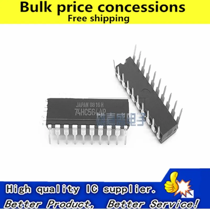 

Freeshipping 10pcs/50pcs/100pcs 74HC564N 74HC564A 74HC564 DIP-20 Three-state output eight-channel d-type trigger