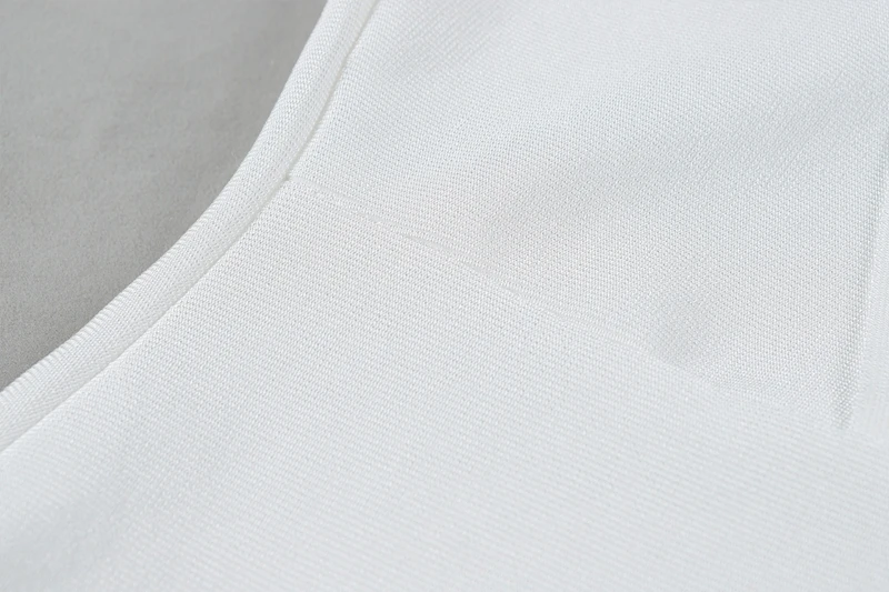 INDRESSME женские Бандажное платье Элегантное без бретелек до середины икры Русалка однотонное белое женское вечернее платье vestidos Новое