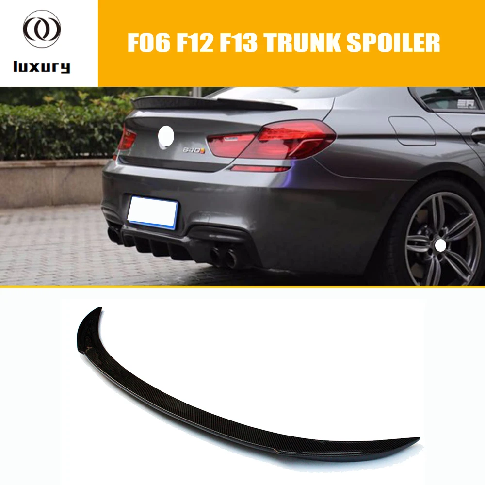 Задний спойлер F06 F12 F13 из углеродного волокна для BMW Gran Coupe конвертер 640i 650i 640d 2012
