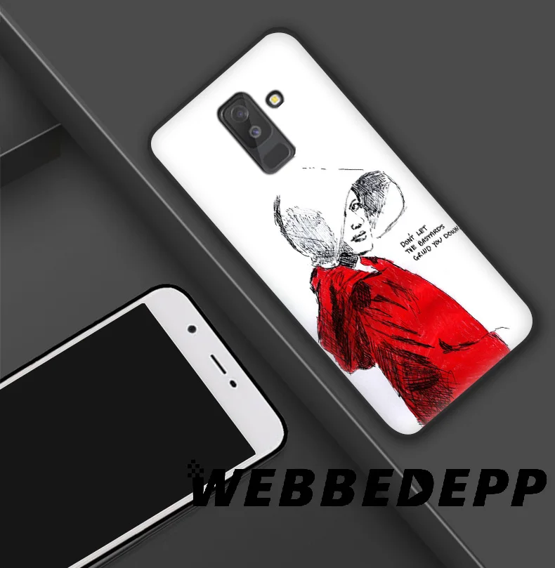 WEBBEDEPP The Handmaid Is Tale Soft Silicone Case for Samsung Galaxy A9 A8 A7 A6 Plus 2018 A5 A3 2017 2016 Note 9 8 |