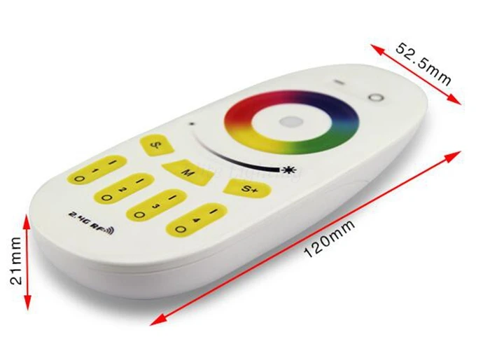 Mi. light 2 4G RGBW Пульт дистанционного управления 4 зоны Беспроводной RF RGB/RGBW контроллер