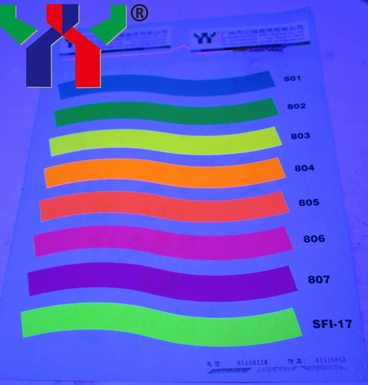 Флуоресцентные чернила для офсетной печати цвет розово-красный высокое качество