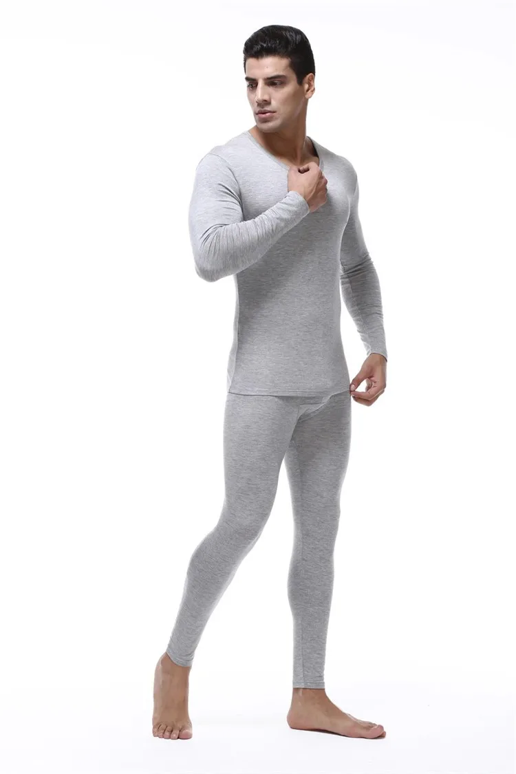 Высокое качество, мужское нижнее белье, костюмы размера плюс, 7XL, Модальные, мягкие, с o-образным вырезом, кальсоны, наборы, топы и штаны, Модальные, мужские пижамы, костюмы