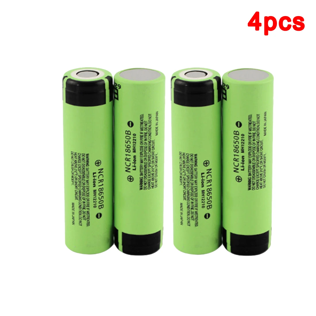 Centechia 4 шт. 3 7 в NCR 18650B 3400 мАч перезаряжаемые батареи для Panasonic 18650