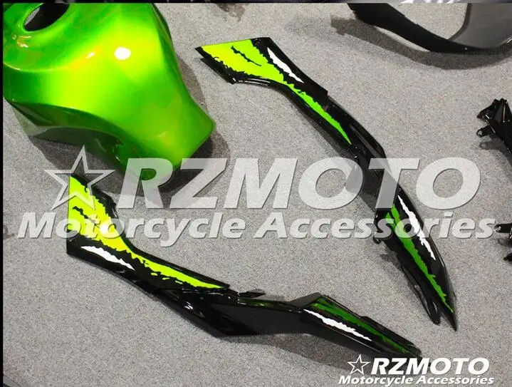Мотоциклетный обтекатель abs для kawasaki Ninja 300 2013 ниндзя впрыска Bodywor все сорта цветной № 517