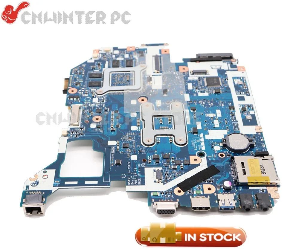 NOKOTION материнская плата для ноутбука acer aspire V3-571G E1-571G основная плата HM77 DDR3 GT730M 2 Гб LA-7912P NBM6A11001