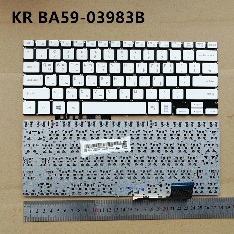 Корейская раскладка новая клавиатура для ноутбука Samsung NP910S3L 915S3L 910S3K 915s3k KR BA59 03983B
