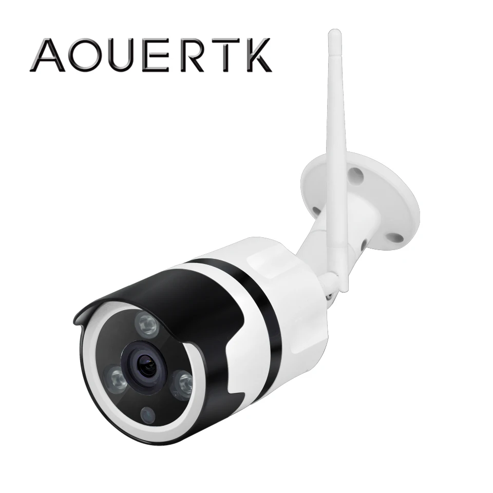 AOUERTK 2MP/3MP/5MP аудио домофон CCTV камера ONVIF P2P IP WIFI уличная Проводная пуля монитор