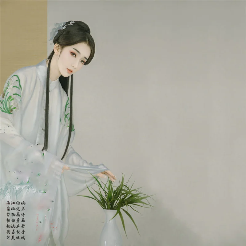 Jie Yu Huan женский деловой костюм Hanfu для выступлений тематической фотографии |