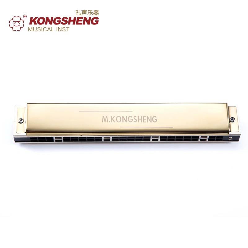 Губная гармоника KONGSHENG Tremolo с 24 отверстиями для начинающих ротовой Ключ C/# C/D/# D/E/F #