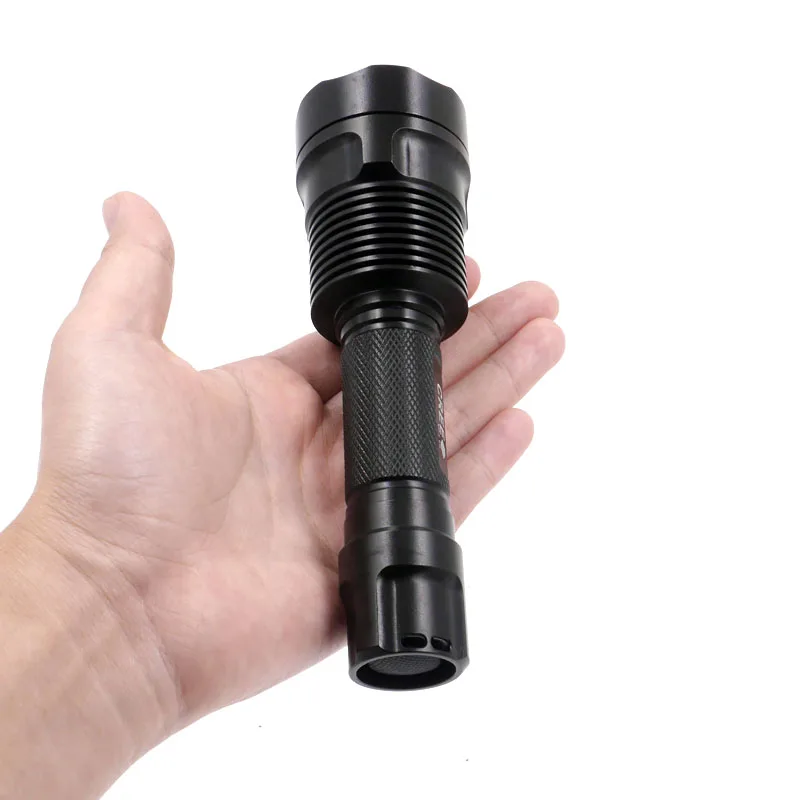 Ультраярсветильник светодиодный охотничий фонарь 12xAMC7135 C12 Cree XP L V6 с 5 режимами
