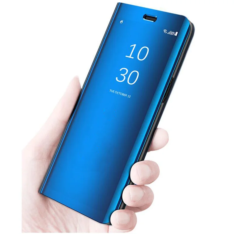 

Чехол-книжка для Samsung Galaxy A70 2019, зеркальный, с подставкой
