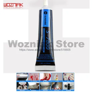 S-7800 мягкость черного клея для ремонта фотографий, клейкий клей для ЖК-экрана, клейкий клей в рамке для iphone