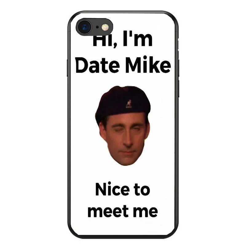Мягкий Силиконовый ТПУ чехол для телефона tv the office cast meme iPhone 8 7 6 S Plus X XS MAX XR 10 5s SE Coque
