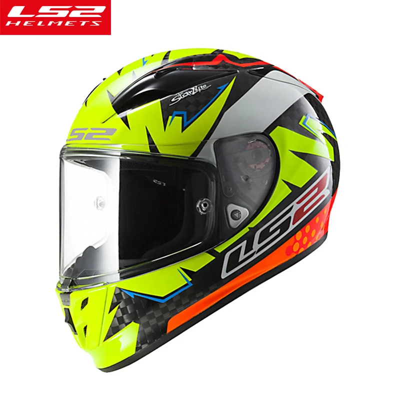 Оригинальный LS2 FF323 moto rcycle шлем профессиональный Полнолицевой гоночный Мото