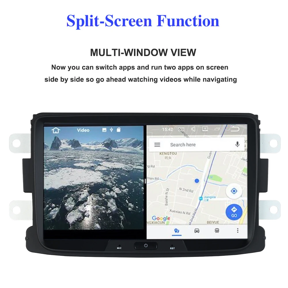 Android 9,0 Автомобильный мультимедийный для Renault Duster DACIA sandero Duster Captur Lada Xray 2 Logan 2 авторадио радио wifi BT RDS SWC 4G