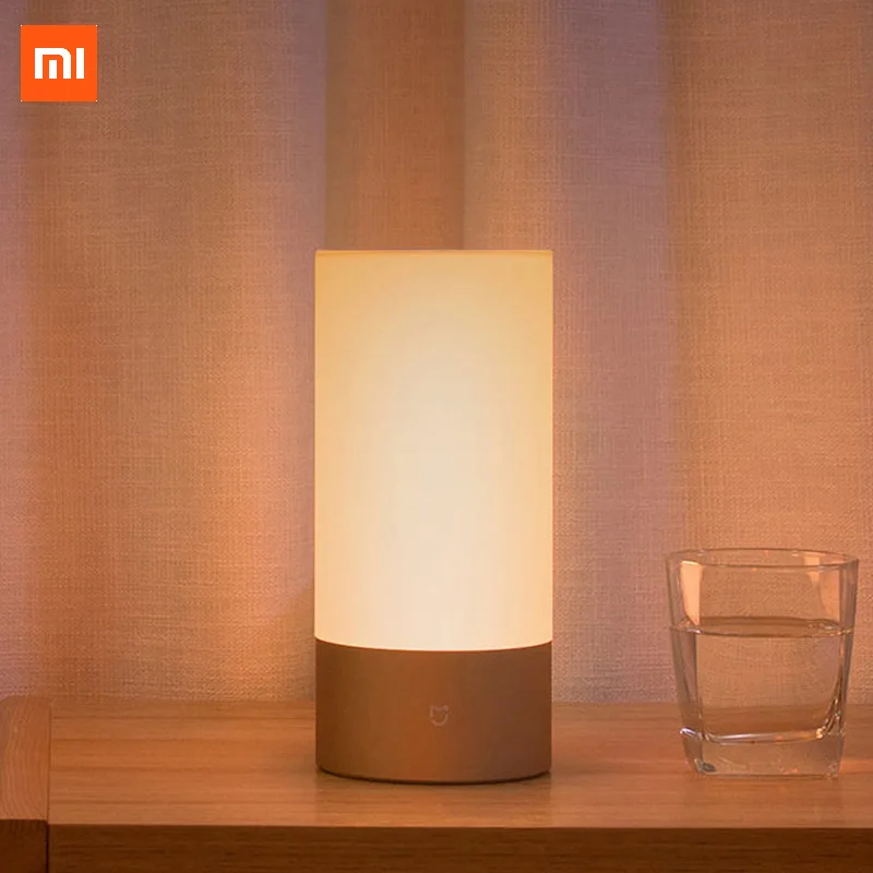 Xiaomi Mijia настольная лампа светодио дный Smart LED прикроватная 2 стол цилиндр