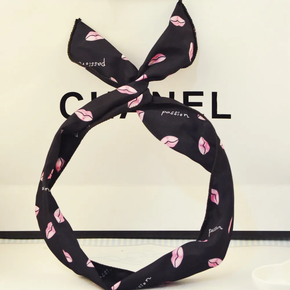 Summer Style Promotion Adult Dot Hair Accessories K8 2015 New Korean Street Fashion Shoot Lips With A Mixed Batch Of Wholesale | Аксессуары