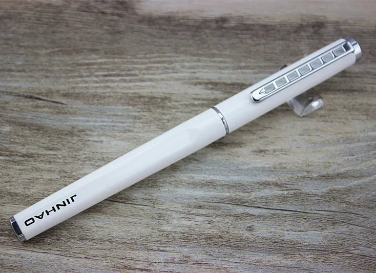 Jinhao высококачественная Роскошная чернильная перьевая ручка, Подарочная коробка, деловые ручки для каллиграфии, офисный набор карандашей - Цвет: R