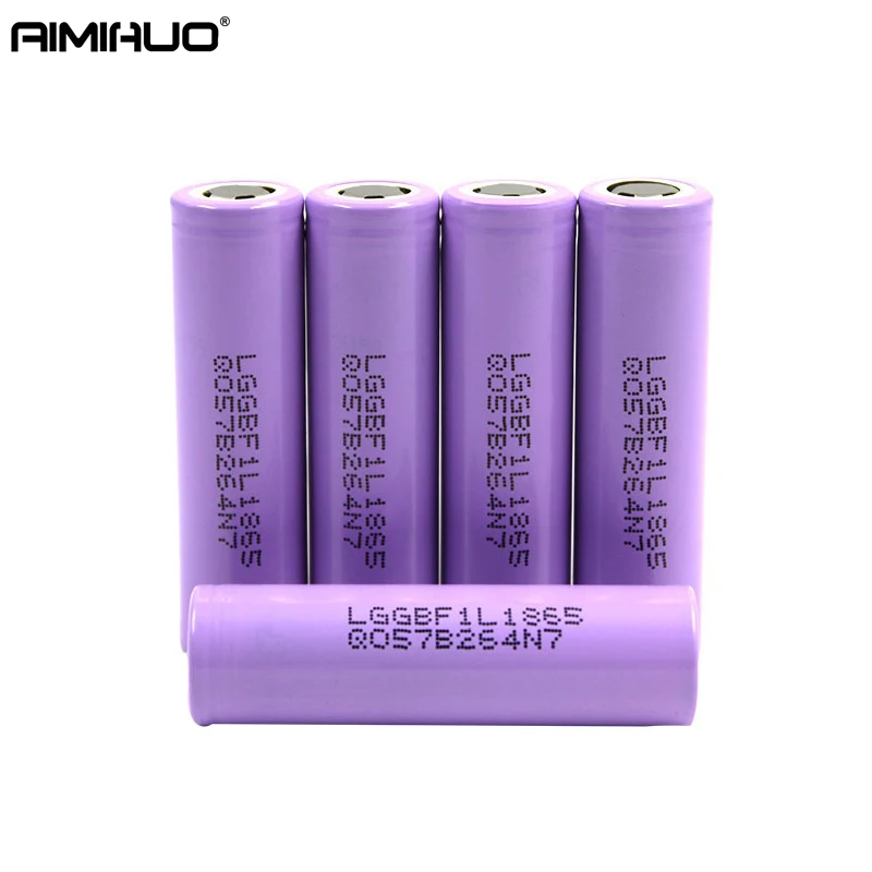 AIMIHUO оригинальный LG18650F1L 3 7 В литий ионный Батарея 3350 мАч Перезаряжаемые 18650 для