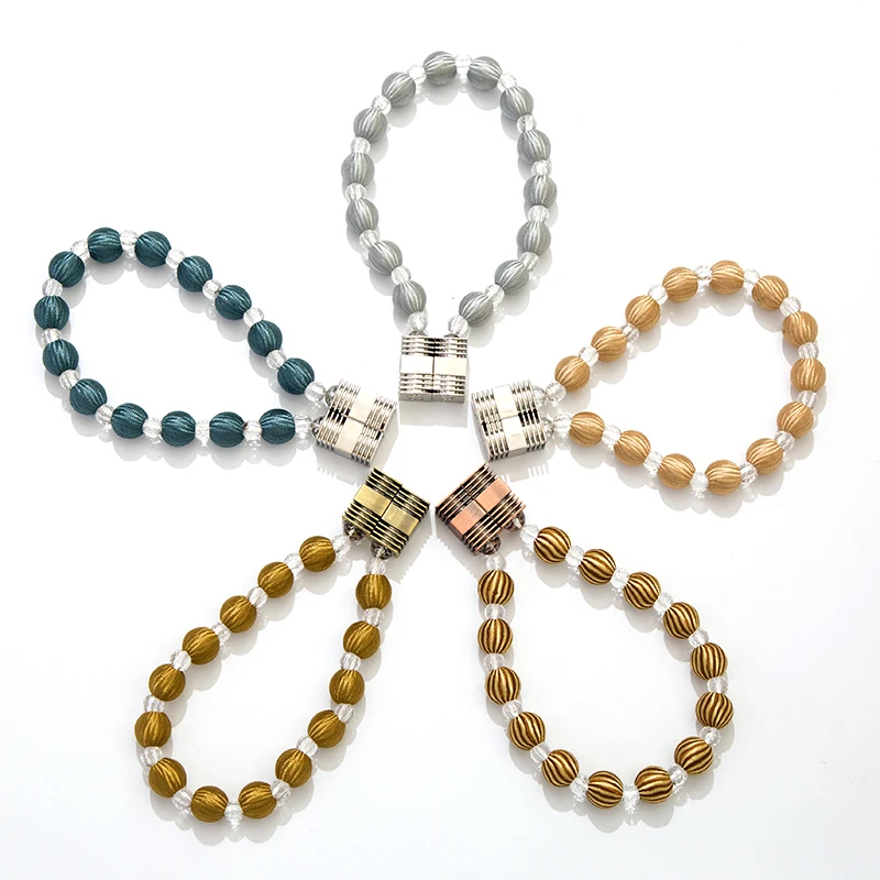 2 шт./лот золотистые/Серебристые шторы с магнитной застежкой на