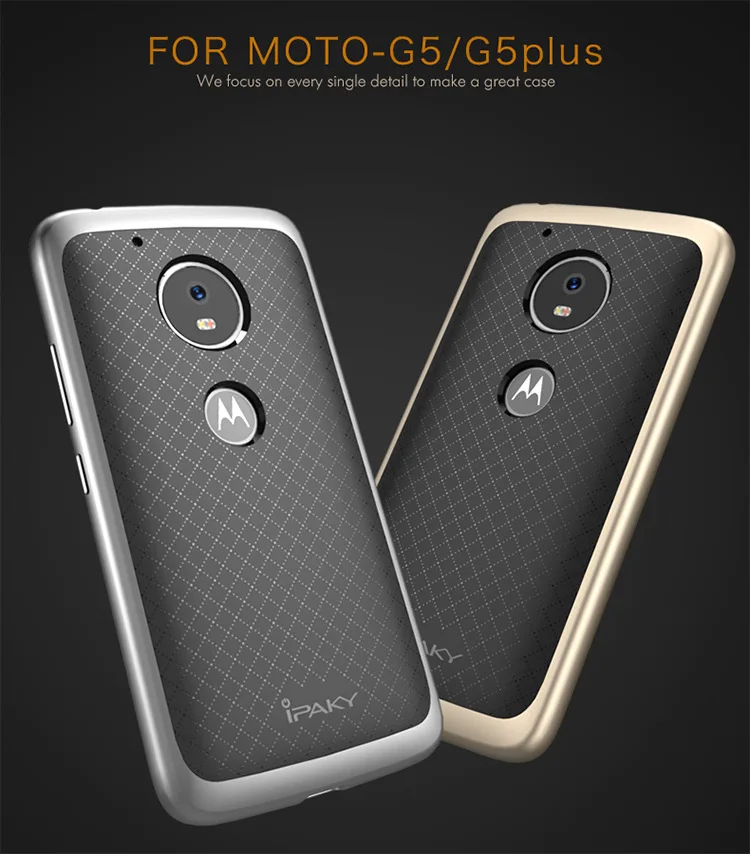 Оригинальный IPAKY брендовый Мягкий силиконовый чехол для Motorola G5 (5 0 дюйма) мото g5