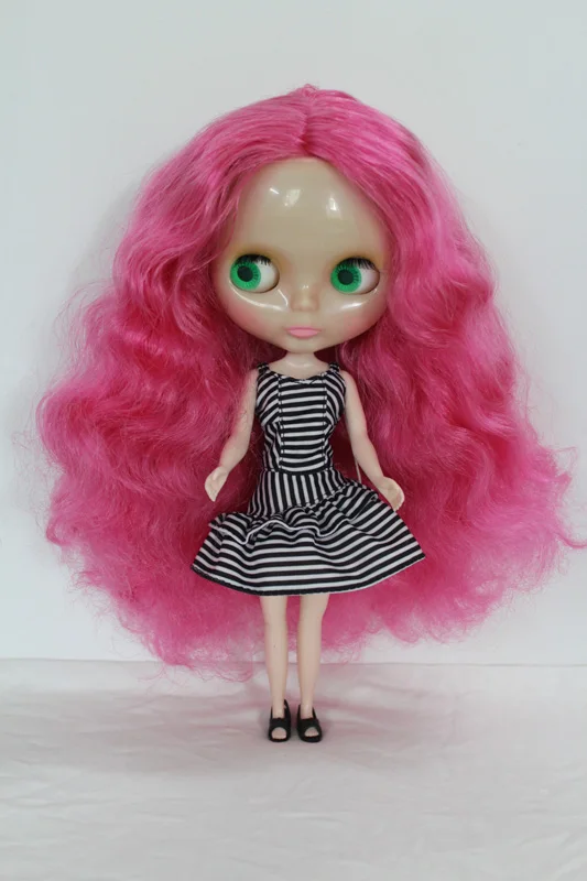 Бесплатная доставка прозрачная кукла сделай сам телесный Блит подарок на день