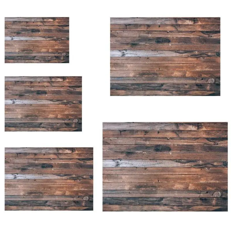 5 размеров аксессуары для фотостудии фон фотосъемки с деревянными досками