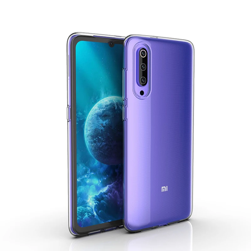 Phone Case For Xiaomi Mi 9 cover mi9 case Ultra-thin Transparent TPU Silicone Mi9 phone |