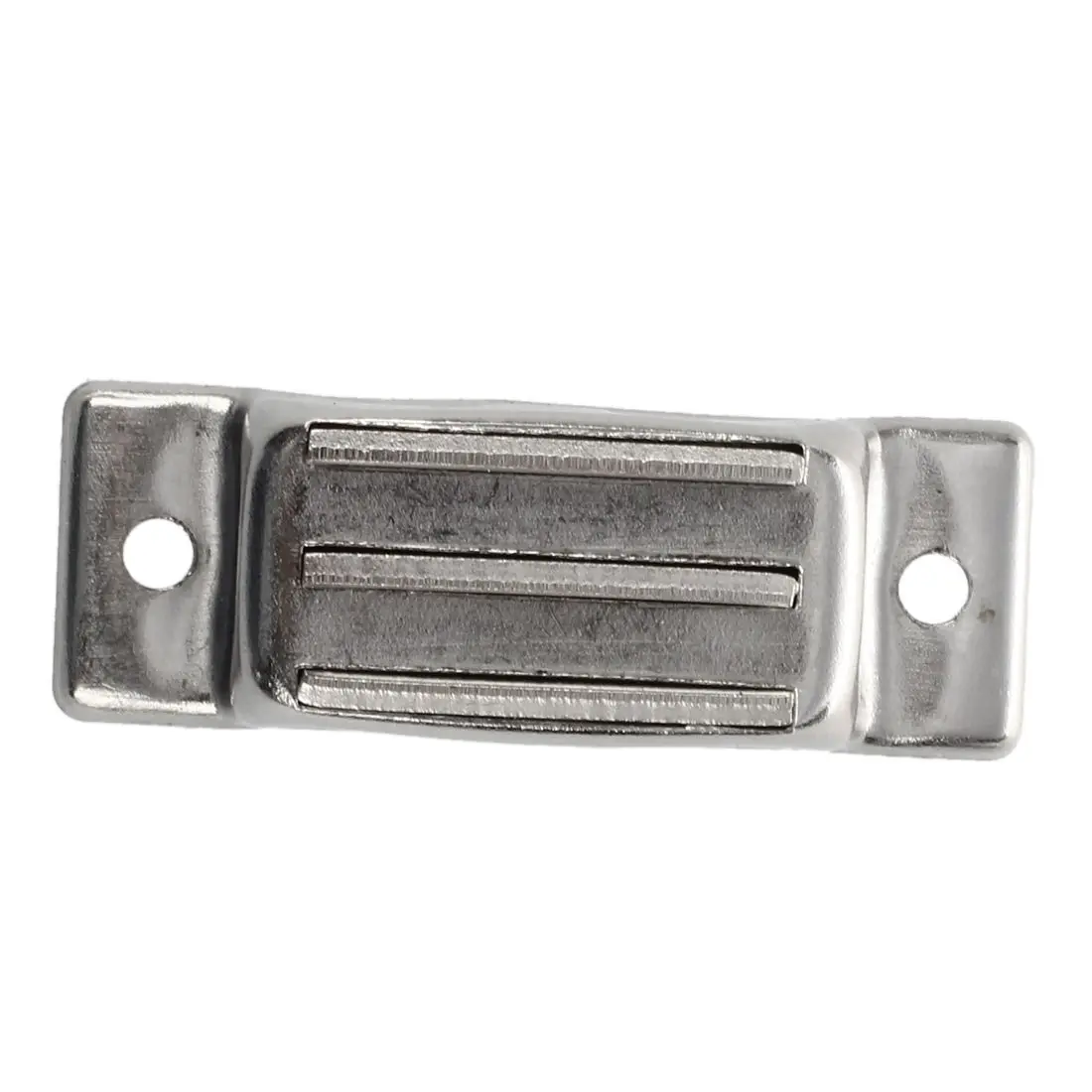 2-Дюймовая металлическая дверная Магнитная защелка-Серебряный тон Прямая