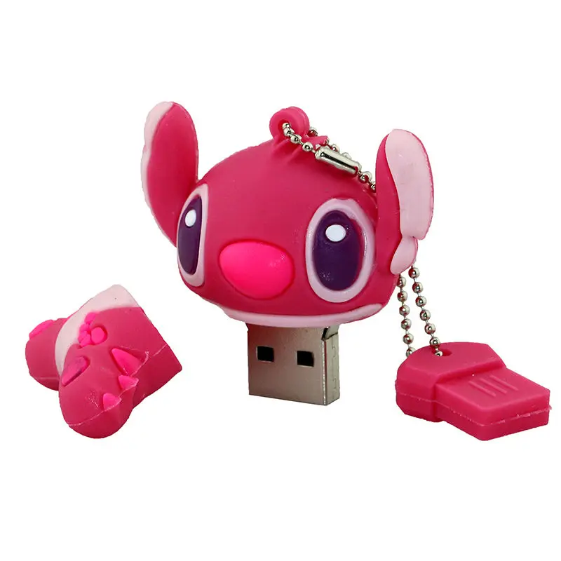 Креативный мультяшный флеш-накопитель USB, Подлинная флешка, 4 ГБ, 8 ГБ, 32 ГБ, 64 ГБ, Usb 2,0, карта памяти, флеш-накопитель, u-диск