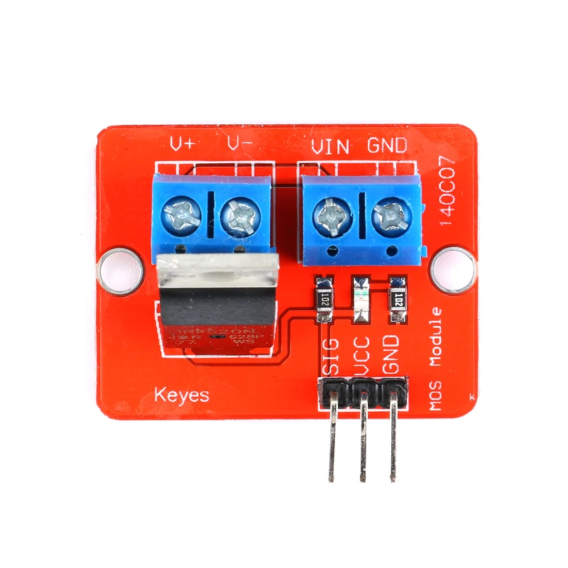 Верхняя кнопка Mosfet 0 24 В стандартный модуль IRF520 для Arduino MCU ARM Raspberry pi|Драйвер