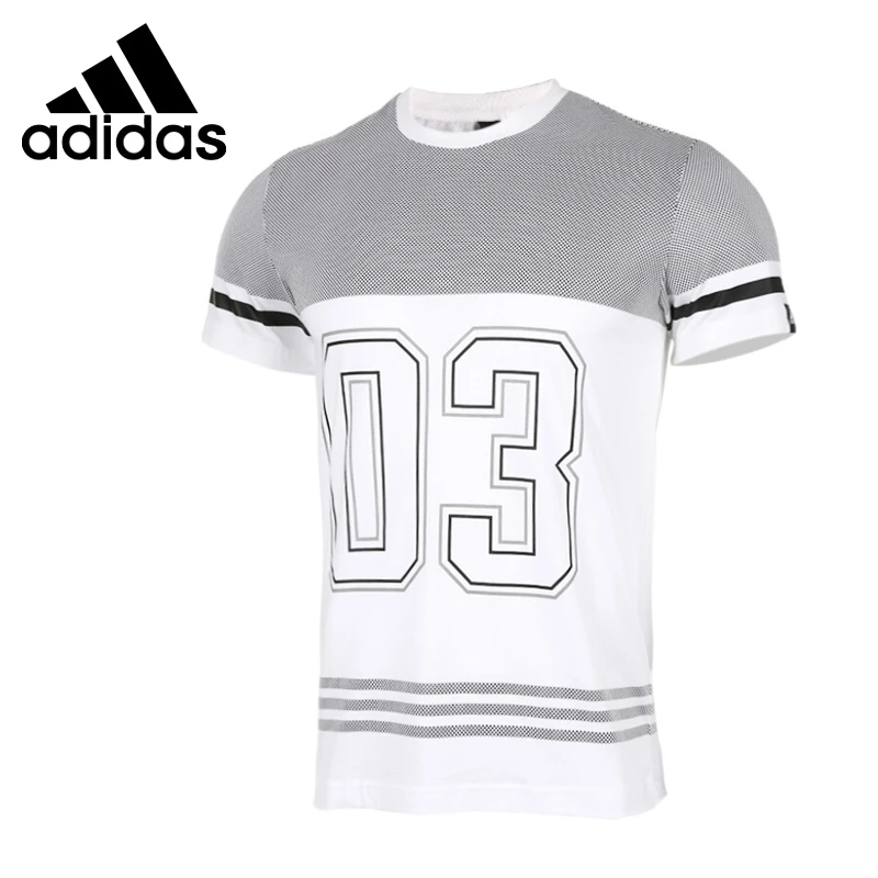 Мужская футболка с короткими рукавами Adidas GFX оригинальная спортивная одежда 3S