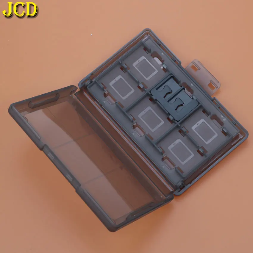 JCD 12 + 2 слота портативный чехол для игровых карт памяти защитная коробка хранения