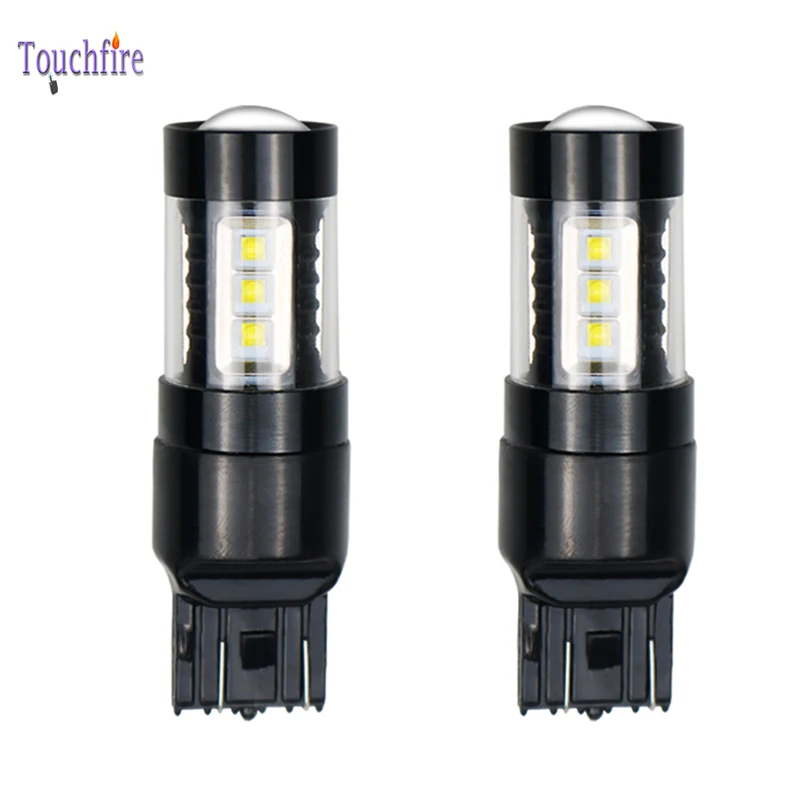 2 шт. P21W PY21W 1156 1157 T20 7440 W21W WY21W 7443 без ошибок 16 светодиодная автомобильная лампа