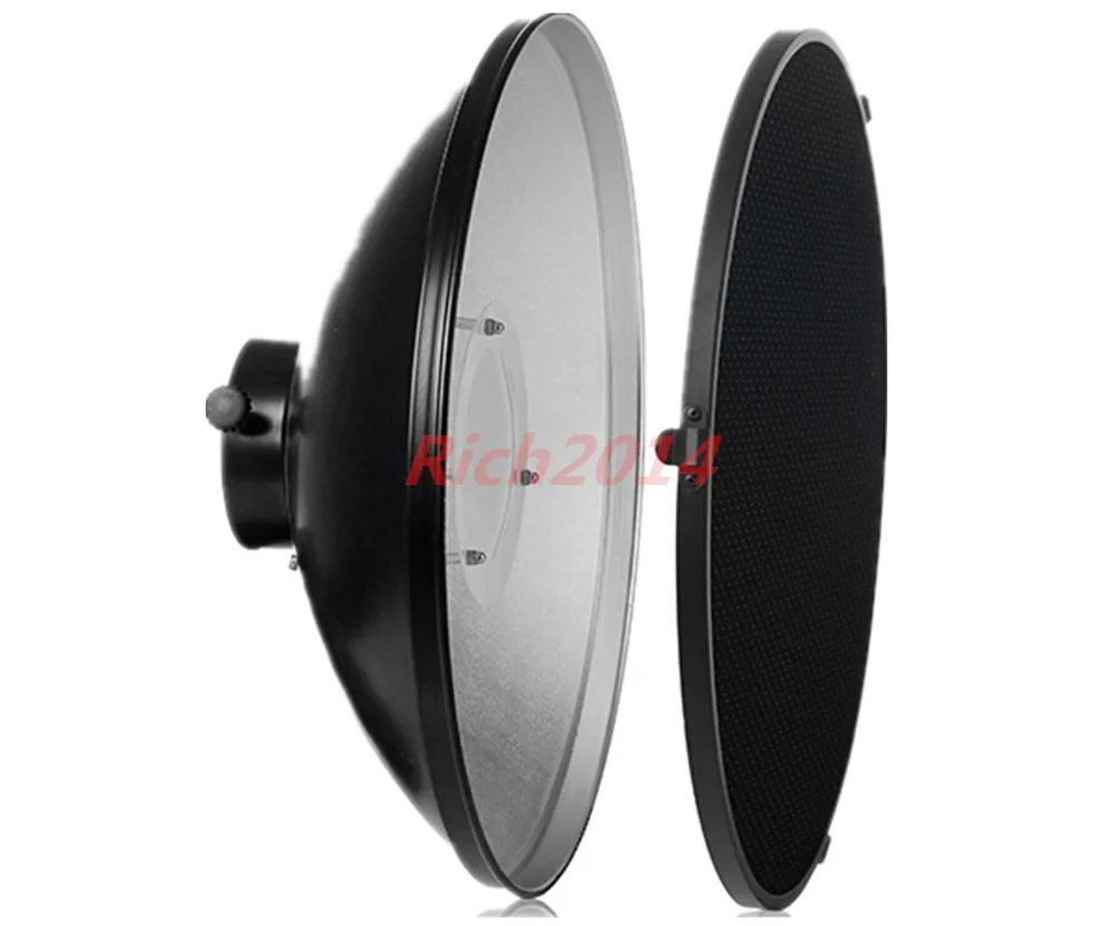Beauty Dish Reflector Bowens Mount 42cm 16&quot Grid Honeycomb Flash Strobe Photo | Электроника