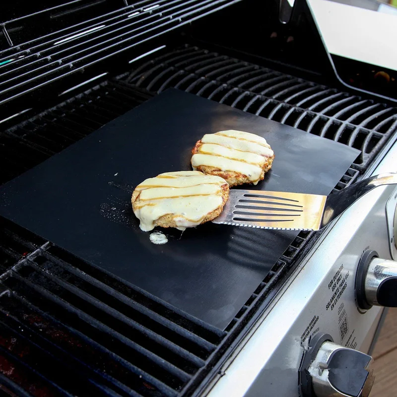 2018 Hot Sale Cooking Tool Non-stick BBQ Grill Mat Barbecue Baking Liners Reusable Sheets | Дом и сад