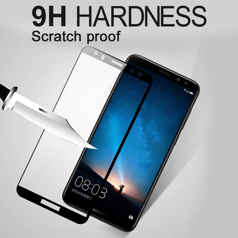 2 шт для huawei mate 10 lite стекло полное покрытие закаленное стекло для huawei mate 10 lite/Nova 2i защита экрана защитное стекло