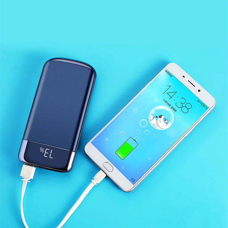 Для Xiaomi iphone samsung LCD 30000mah внешний аккумулятор повербанк 2 USB Powerbank Портативный