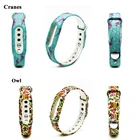 Ремешок BOORUI для miband 1s, камуфляжный разноцветный силиконовый браслет на запястье для Xiaomi Mi band 1 и 1S, спортивный браслет