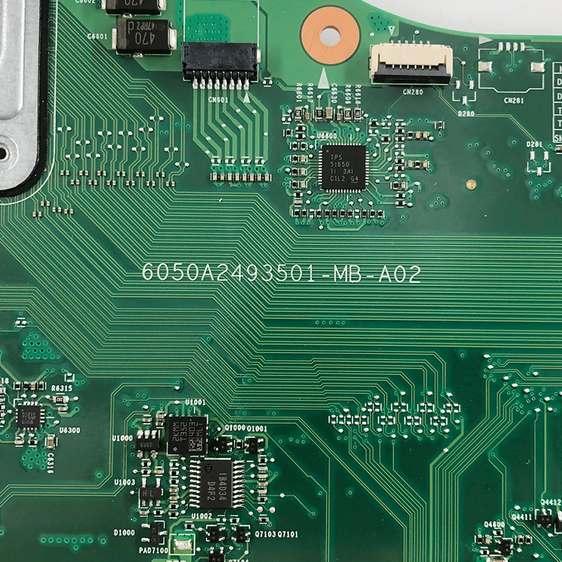 Материнская плата для ноутбука Toshiba X870 X875 интерфейс HM76 DDR3 с видеокартой V000288240