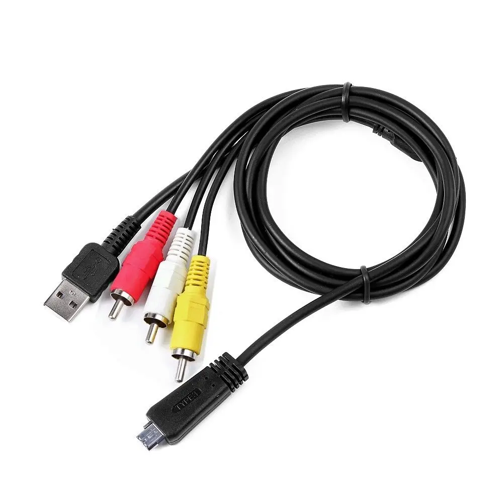 Многофункциональный терминальный кабель RCA VMC-MD3, DSC-HX9,DSC-HX9V,DSC-HX100,DSC-HX100V для DSC-W350 VMCMD3 Sony USB & A/V
