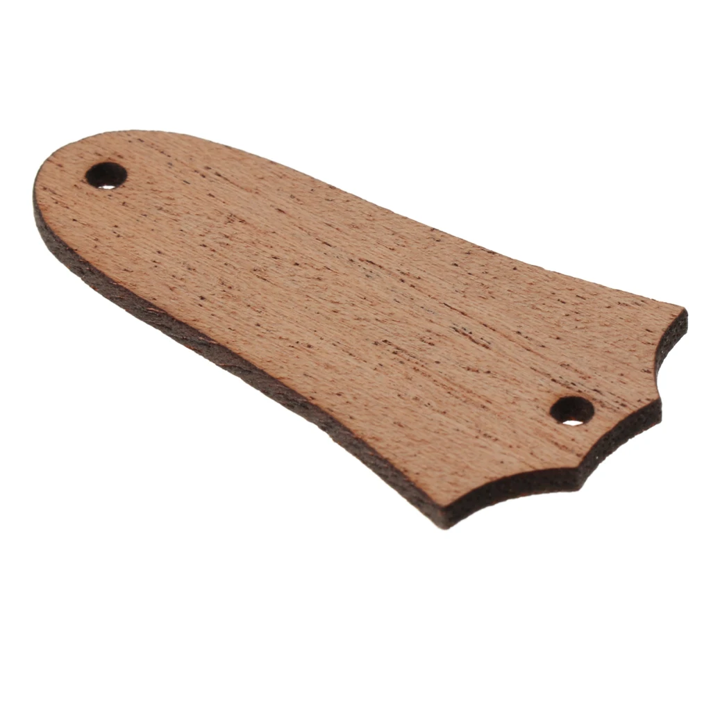 Electric Guitar Truss Rod Cover 2/3 Holes DIY Part Rosewood/Mahogany Bell Shape Accessories | Спорт и развлечения