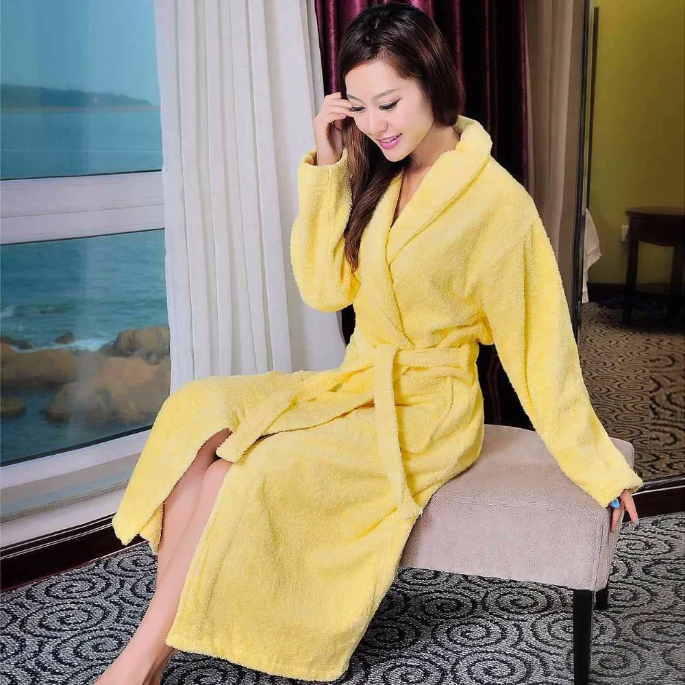 Халат мужской длинный флисовый шикарная утепленная ночная рубашка халат для