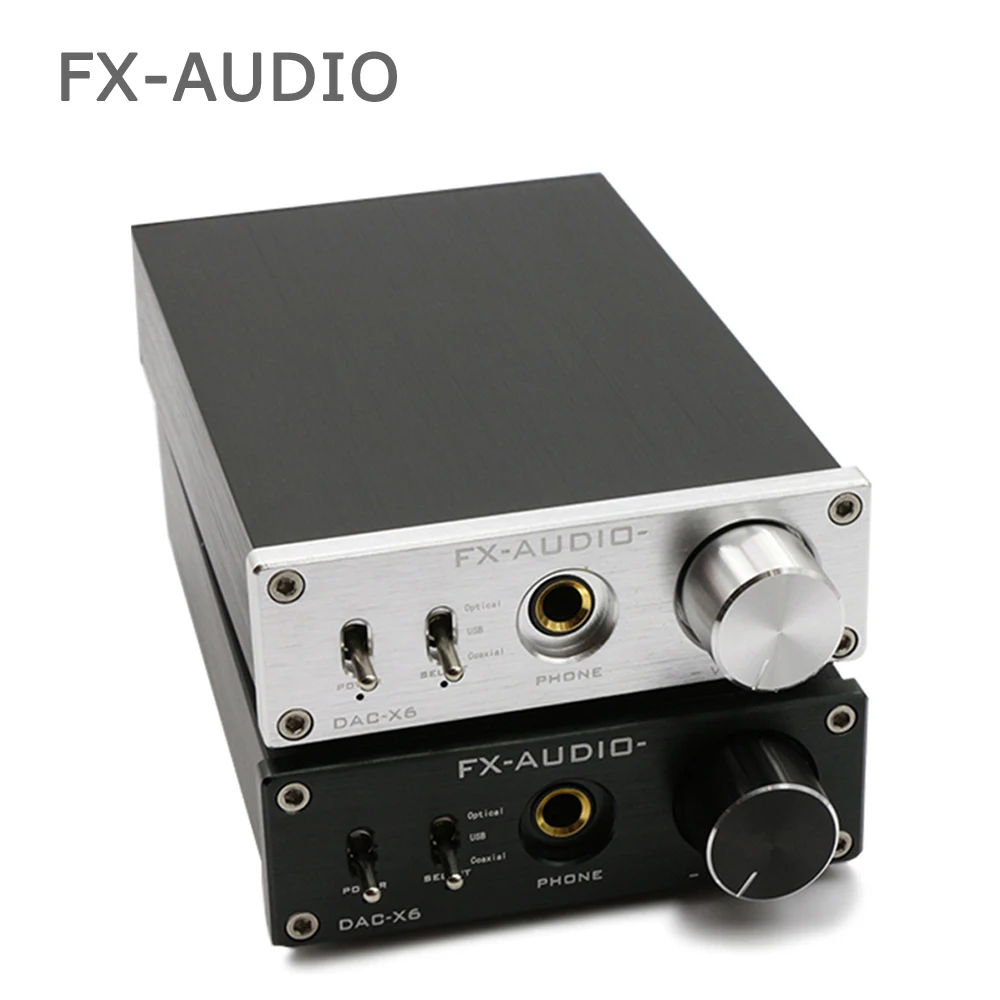 FX Audio Feixiang DAC X6 fever MINI HIFI USB волоконный коаксиальный цифровой аудиодекодер 16 бит/192