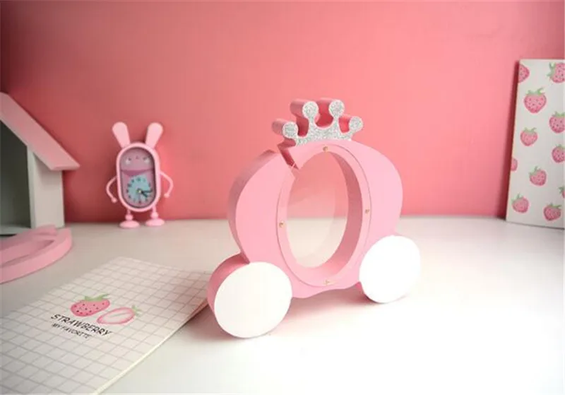 Crown Money Boxes Корона украшения копилки милый копилка ребенок экономия денег горшок украшения для хранения монет танк мультфильм - Цвет: Crown Money Boxes