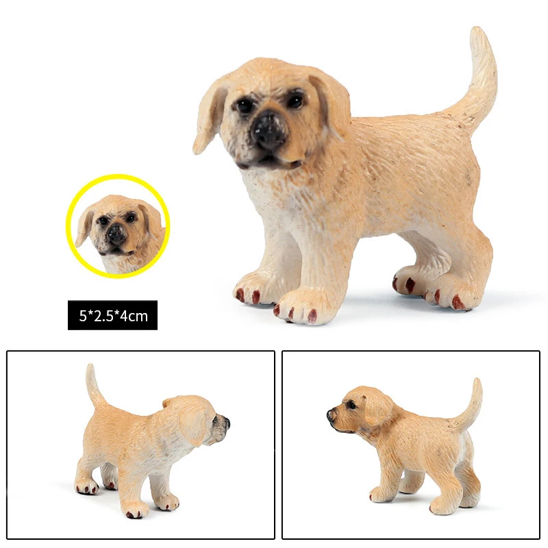 33 Styles Action&Toys Figure Small Mini Family Animal Cute Pet Dog Model Collectible Doll Figure For Kid Children's Gift