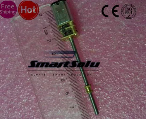 Бесплатная доставка DC мотор редуктор N20 двигатель постоянного тока линейный с