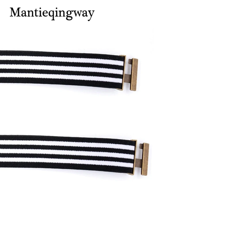 Mantieqingway официальные бизнес держатели для носков Регулируемые нескользящие носки подвязки эластичные футболки на подтяжках женский пояс для подтяжек